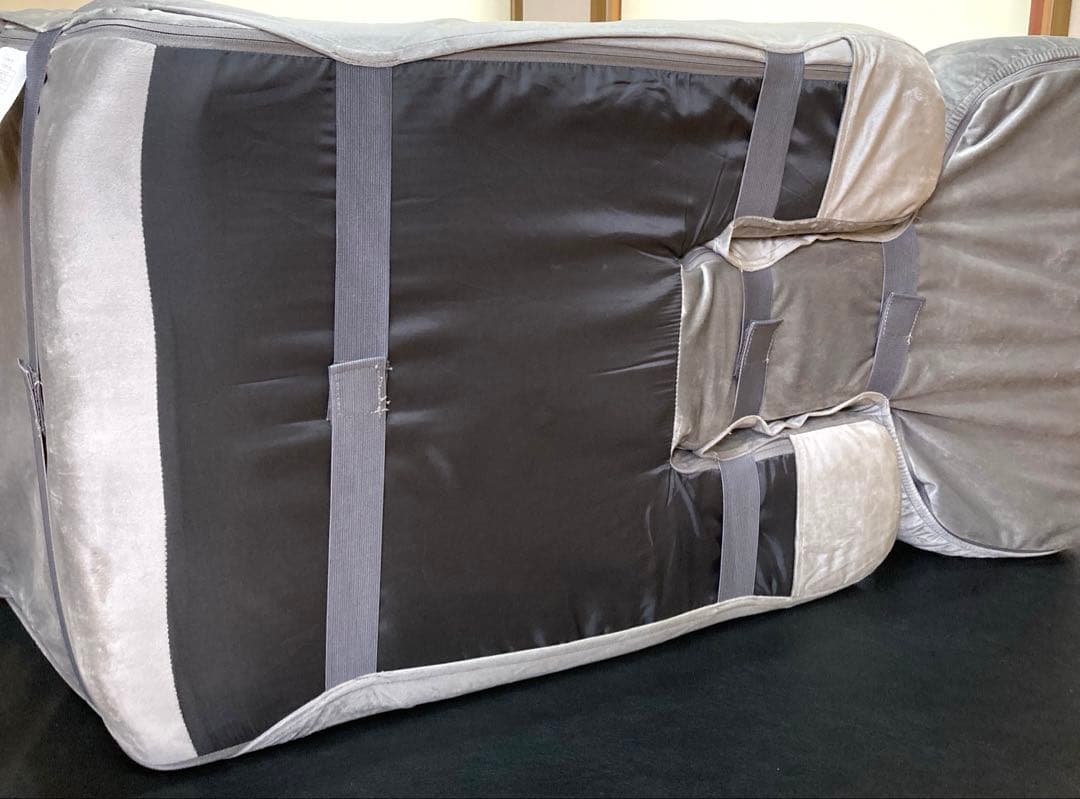 ニトリ　ゲーミング座椅子2 グレー（専用カバー付）※写真追加※