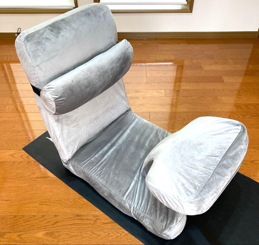 ニトリ　ゲーミング座椅子2 グレー（専用カバー付）※写真追加※