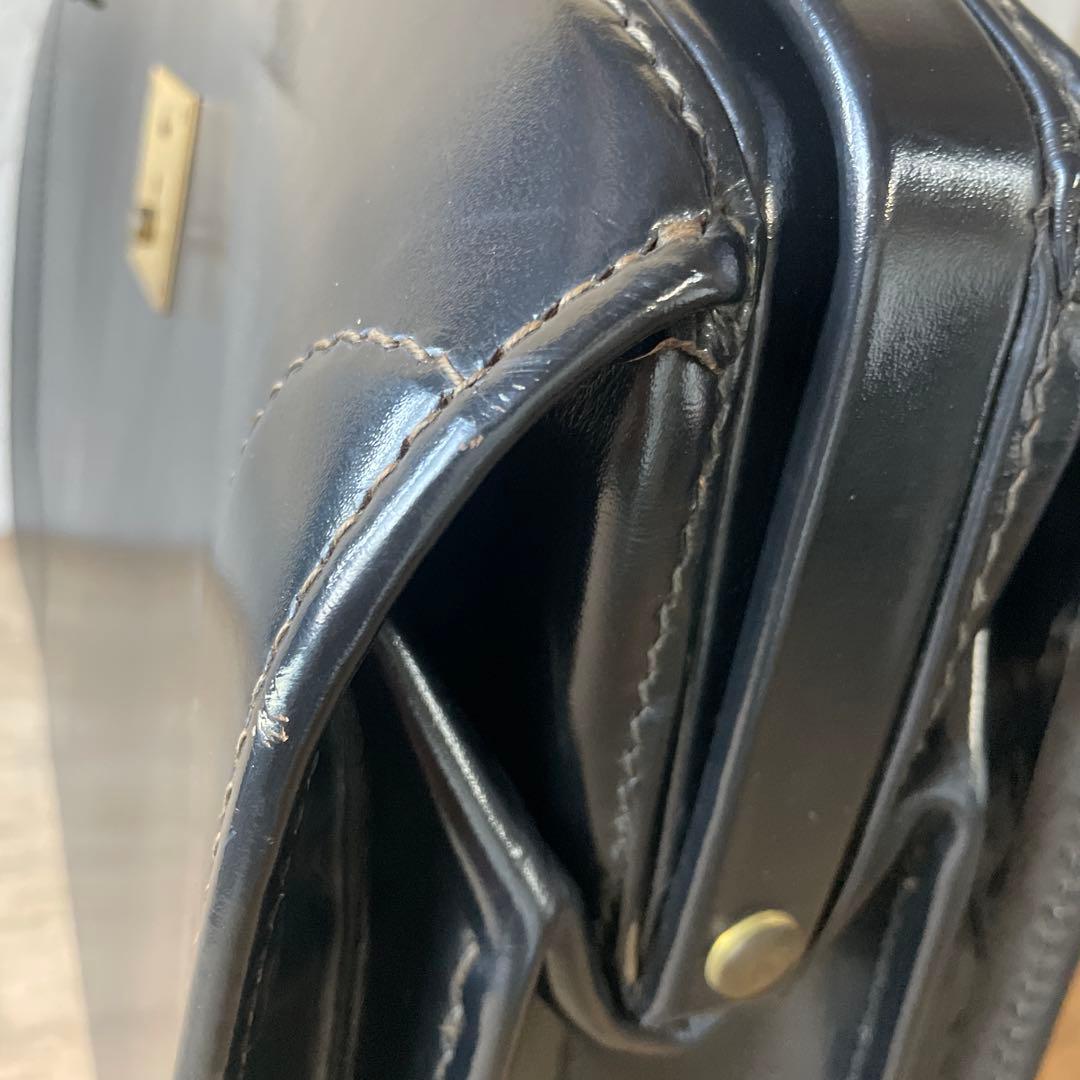 希少 PAPWORTH パップワース 本革 ダレスバッグ ビジネスバッグ鍵付き