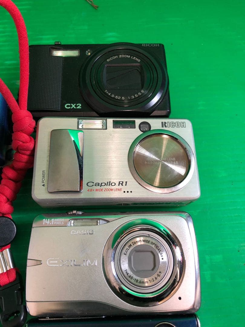 デジタルカメラ 各種 8ピースまとめ売り 動作未確認 現状渡し