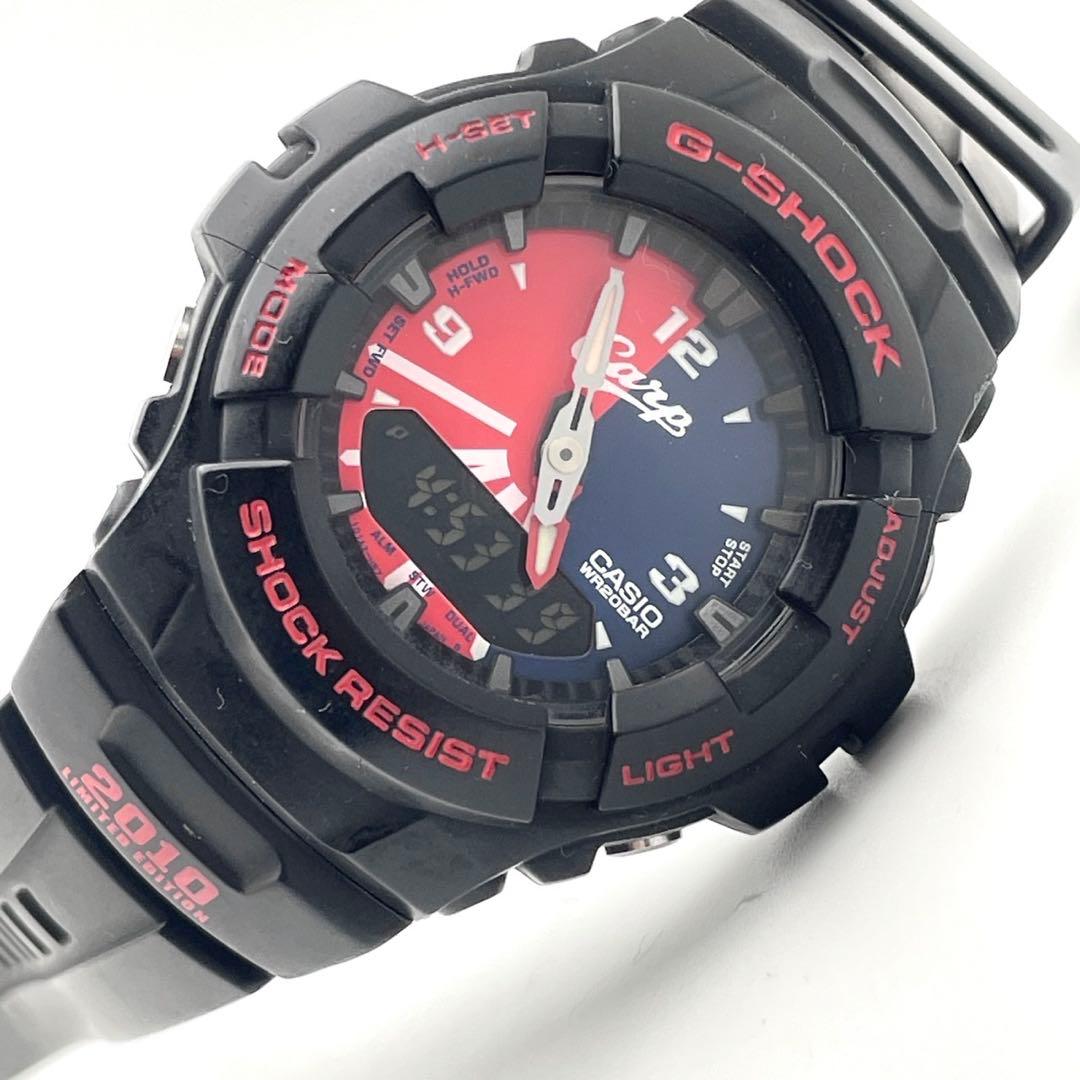 【稼働】G-SHOCK 広島カープ 2010 腕時計 60周年 ブラック