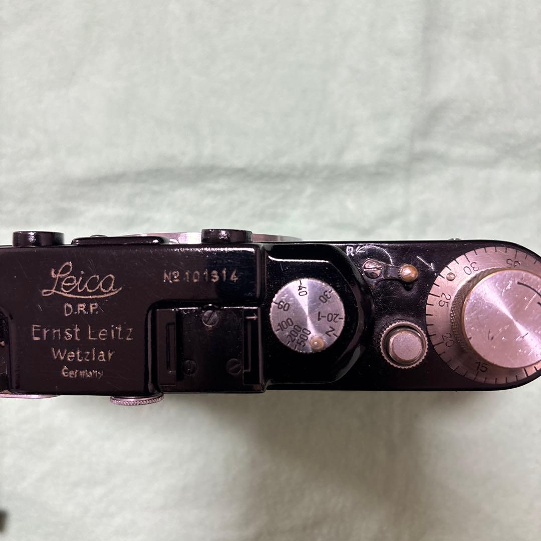 Leica D2 DII レンジファインダー レンズ付き ブラックペイント