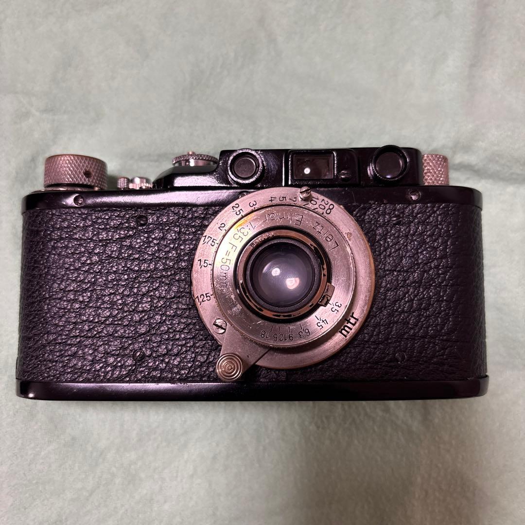 Leica D2 DII レンジファインダー レンズ付き ブラックペイント