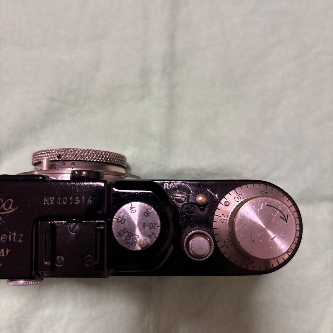 Leica D2 DII レンジファインダー レンズ付き ブラックペイント