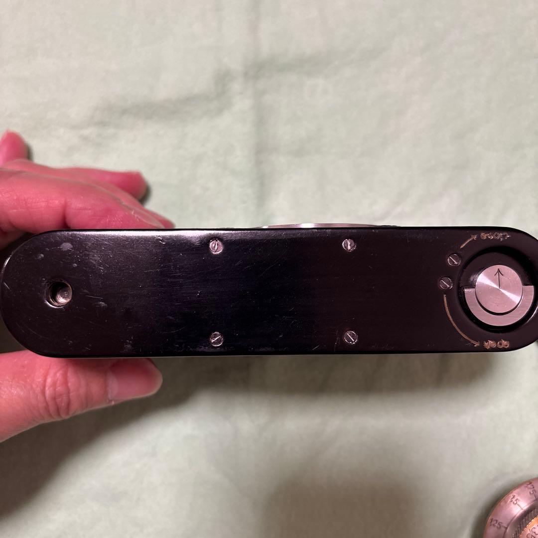 Leica D2 DII レンジファインダー レンズ付き ブラックペイント