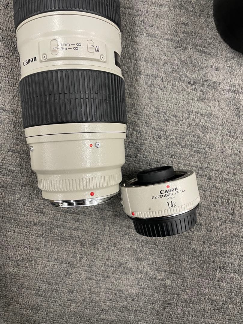 CanonEF 70-200mm f/2.8 L USM ズームレンズおまけ付き