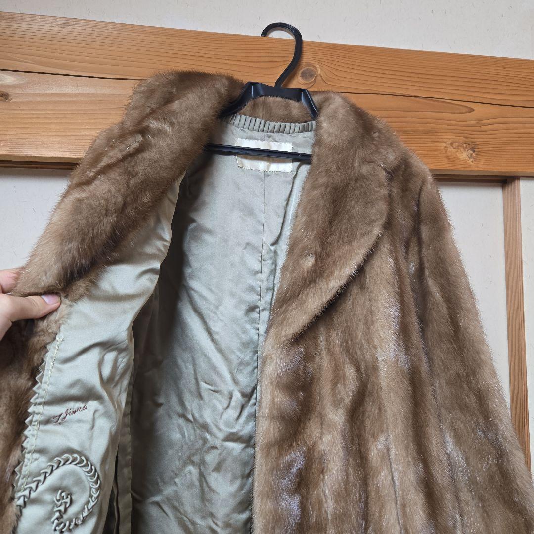 【値下げ可能】ブラウンファーコート