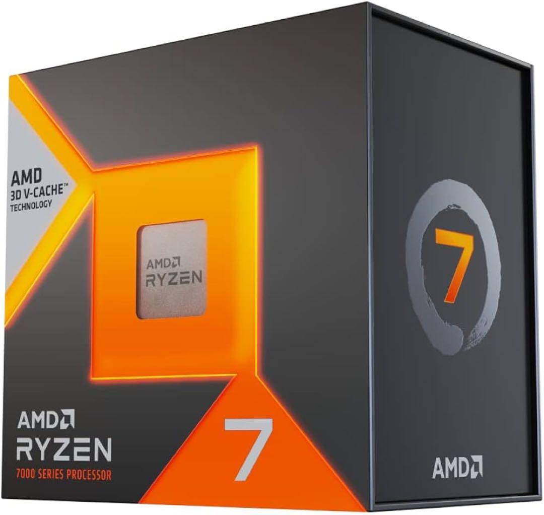 たかぽんさん専用　ryzen7 7800x3d CPUと箱、保証書付き