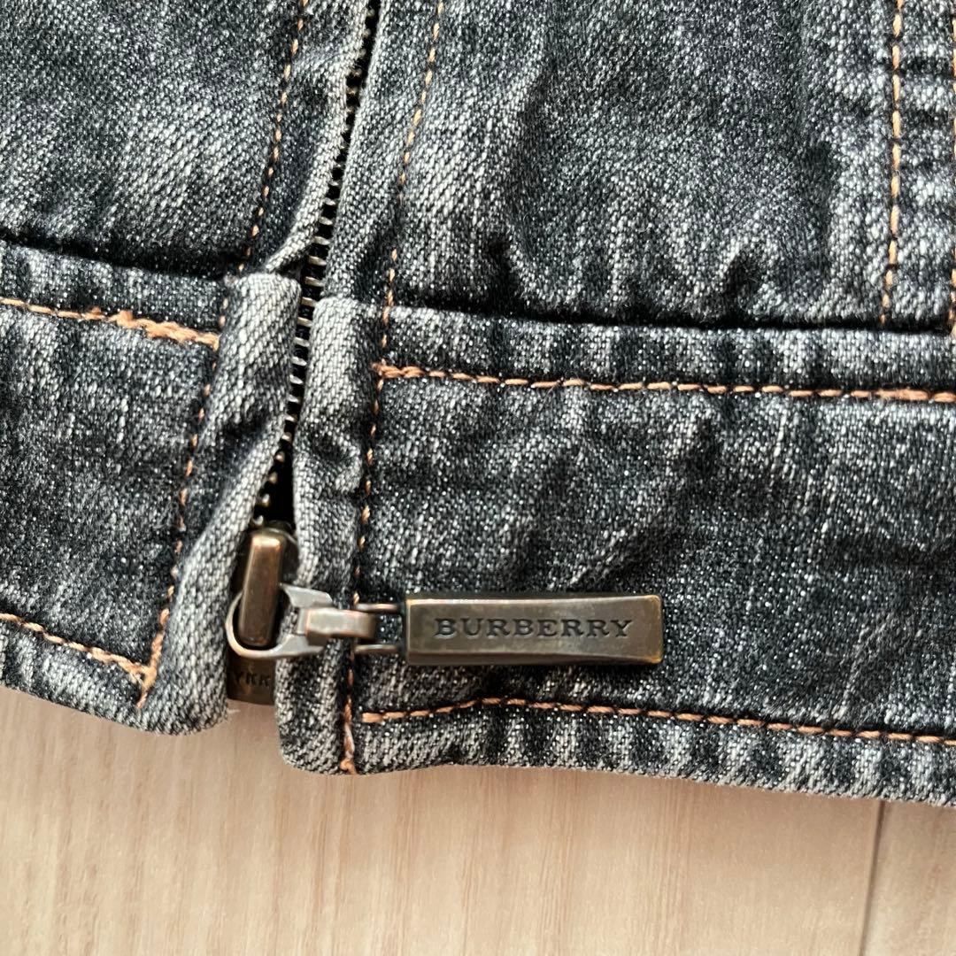 【レア】BURBERRY バーバリーロンドン デニムジャケット ノバチェック