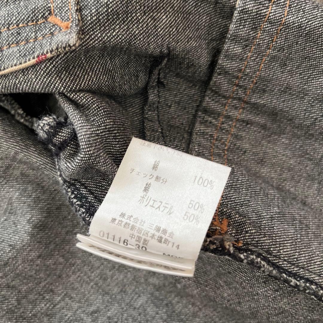 【レア】BURBERRY バーバリーロンドン デニムジャケット ノバチェック