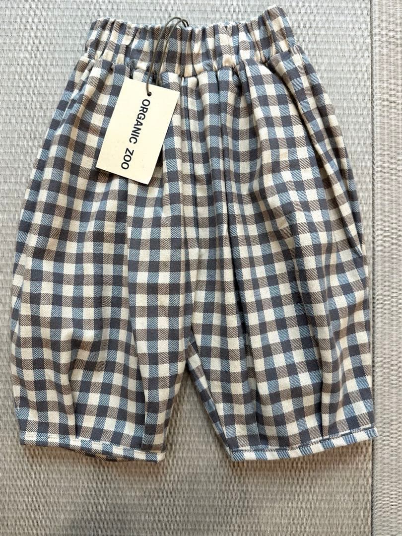 オーガニックズー Shoreline Gingham Lodge Pants