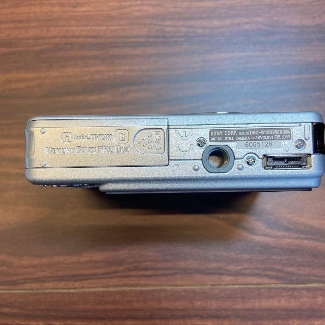 SONY Cyber-shot DSC-W120 デジカメ 3061