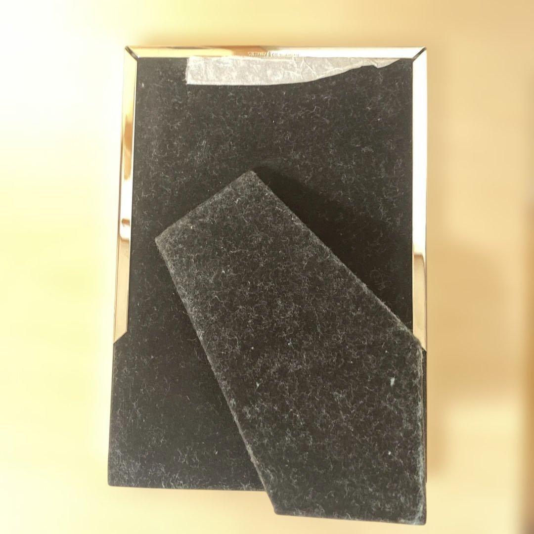 ティファニー　写真立て　シルバープレート