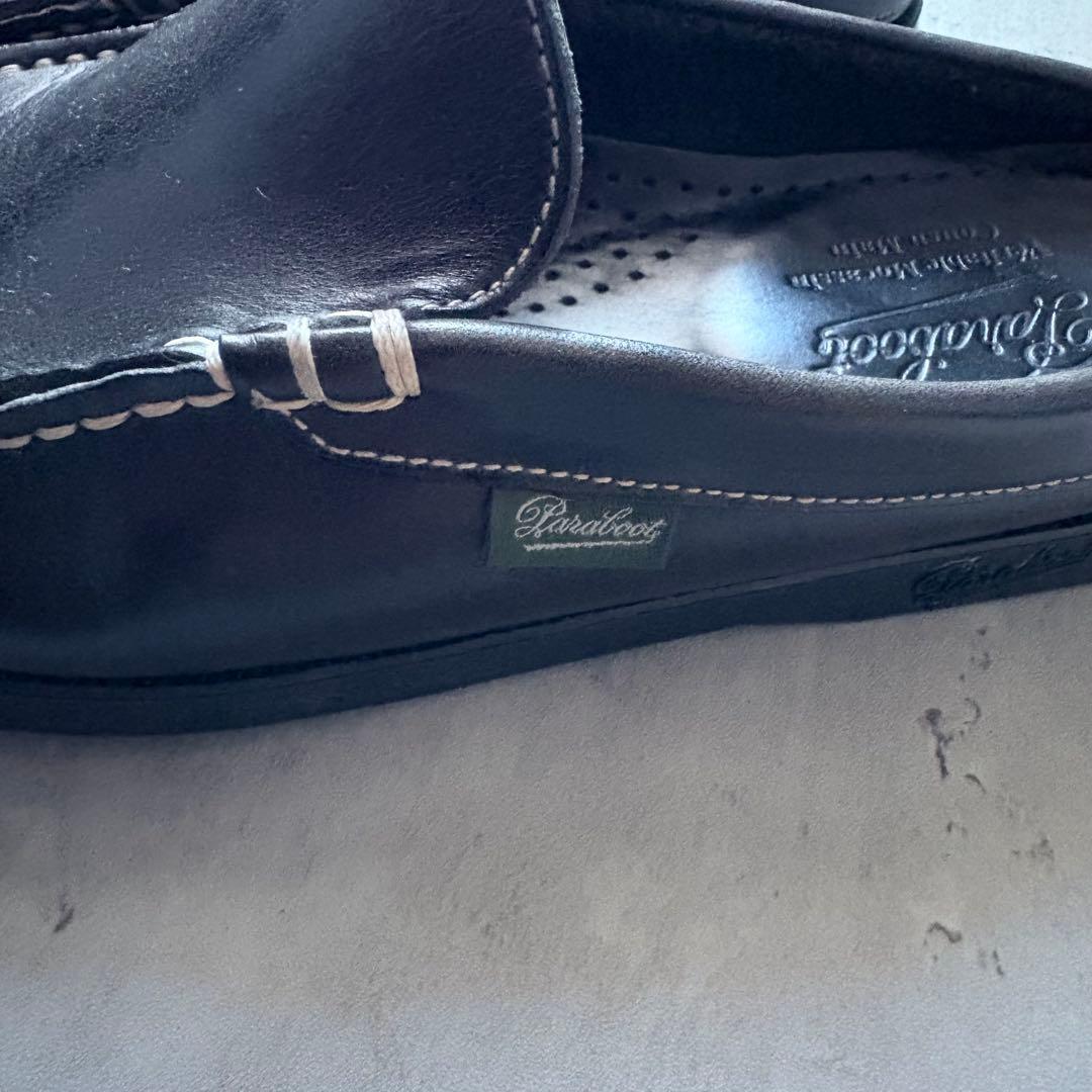 【Paraboot】BAHAMAS デッキクロッグサンダル US6 ブラック