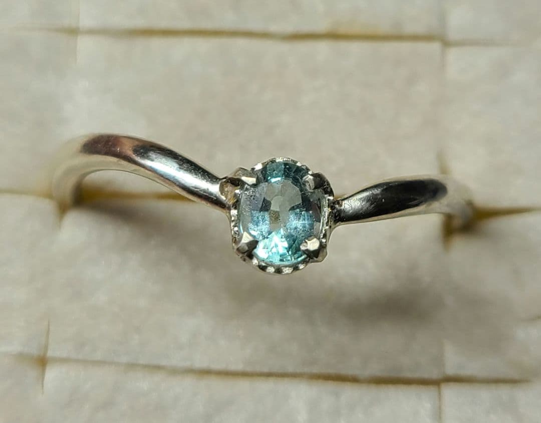 なお★ナイジェリア産ブルーグリーンベリル★