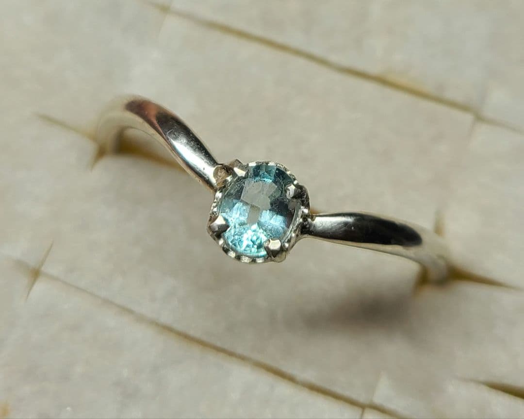 なお★ナイジェリア産ブルーグリーンベリル★