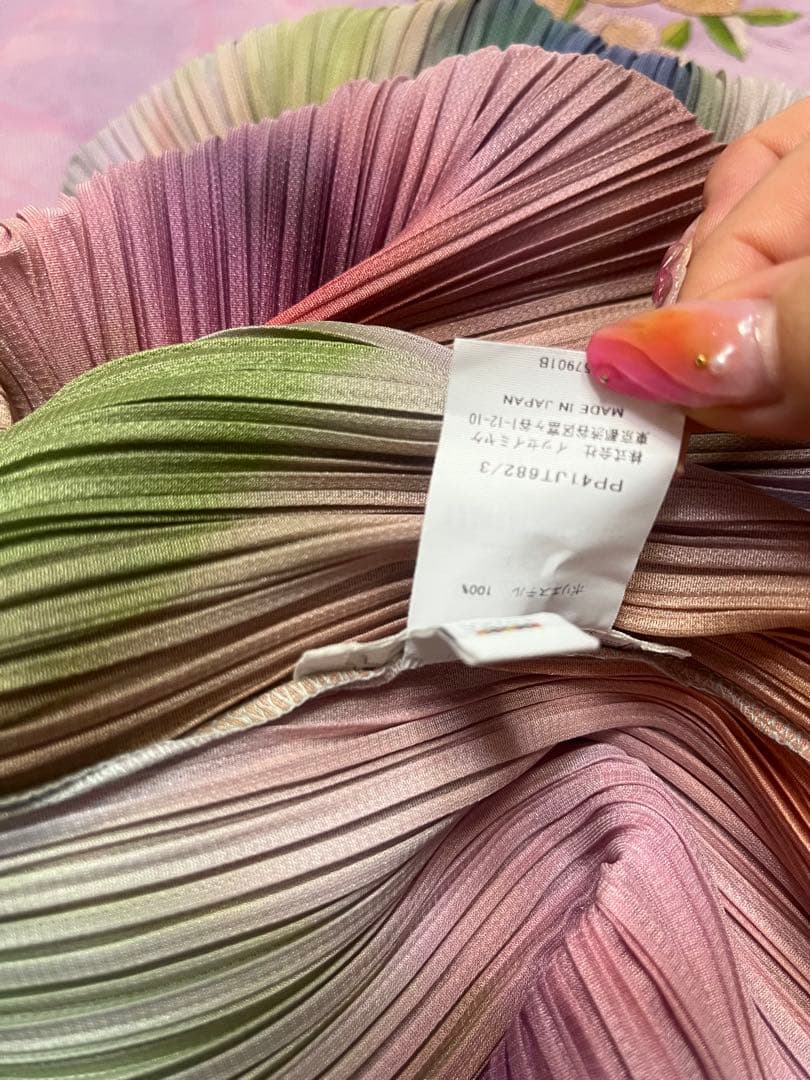 PLEATS PLEASE トップス　チュニックTURNIIP&SPINACH