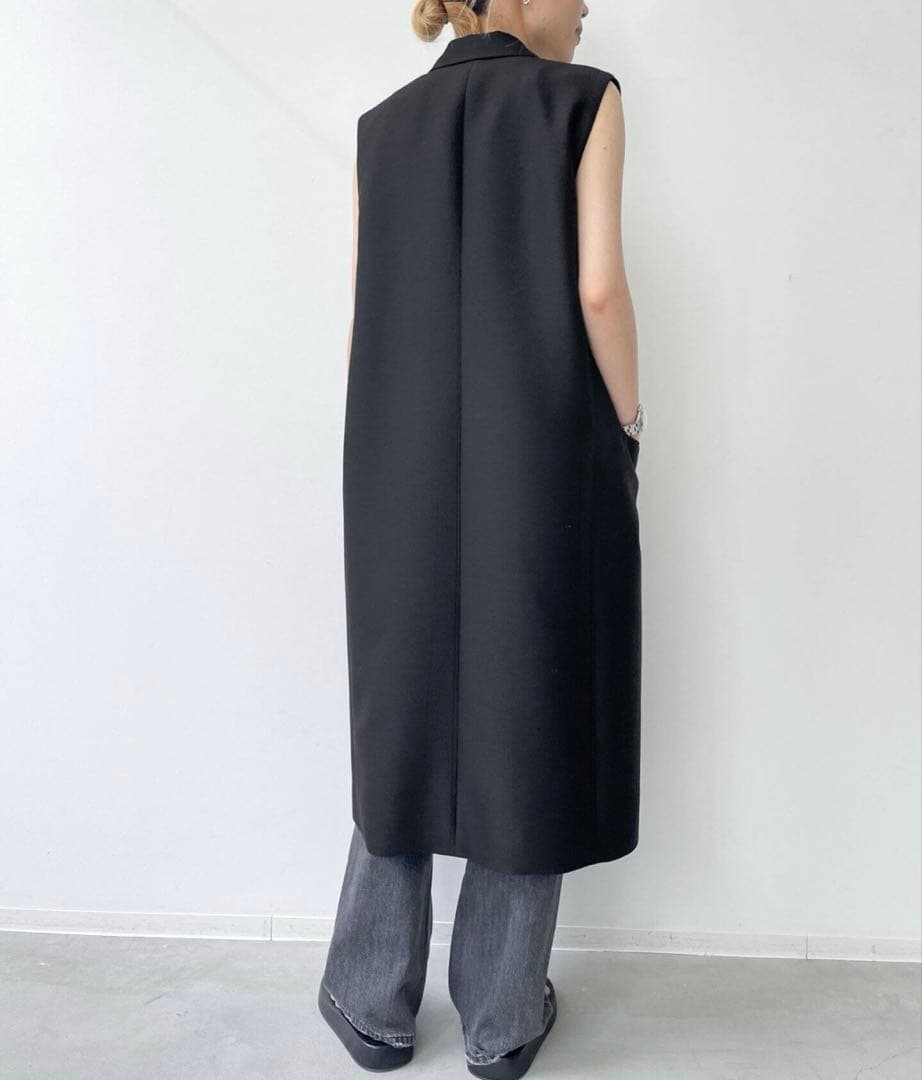 【HAVEL studio】ロングベスト ジレ