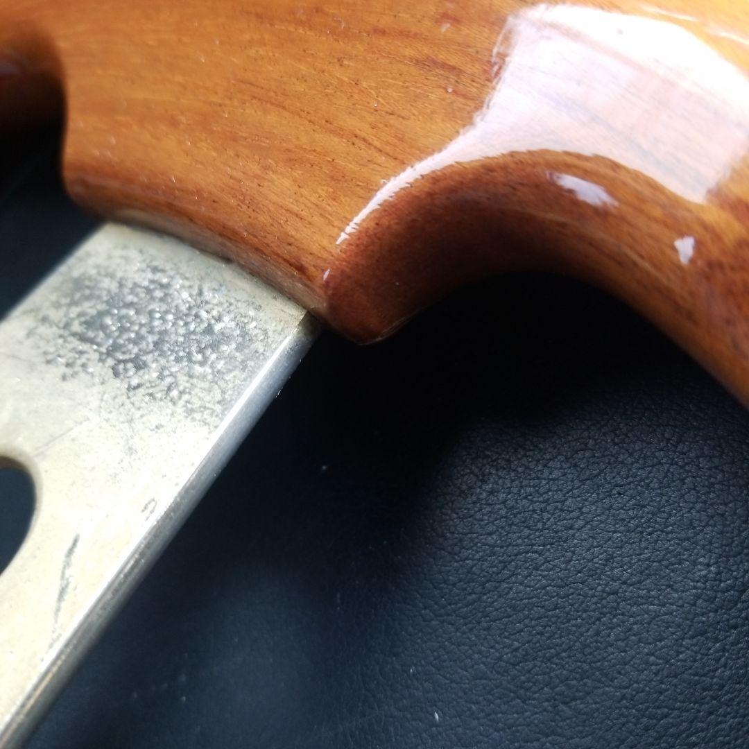 O.B.A. ウッド ステアリング 3スポーク 35Φ