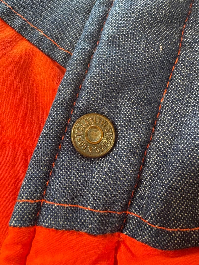 d*郎様 私物 キムタク着 SKI Levi's デニム ヨーク ベスト