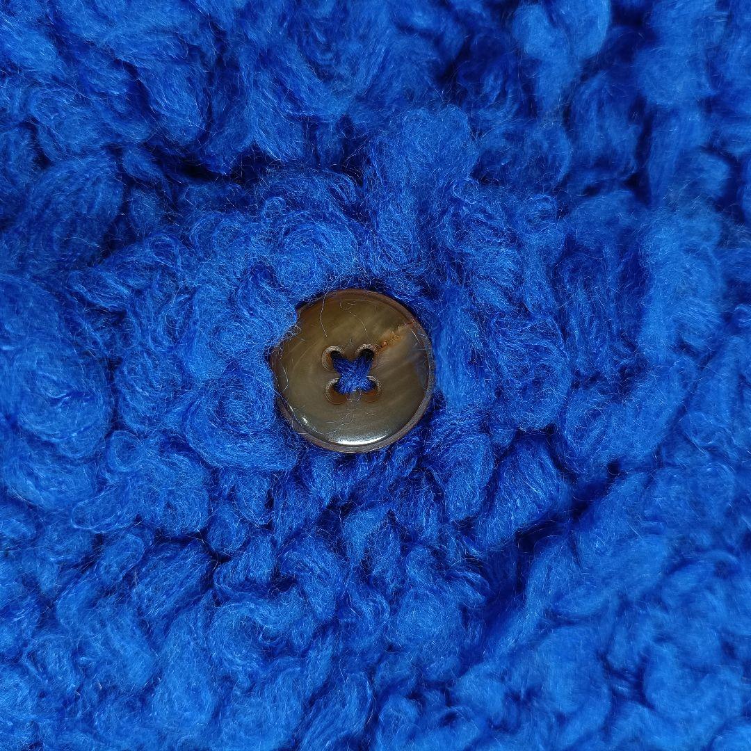 美品✨45R　モヘヤファー　上質タムロングカーディガン　3　コート　羽織