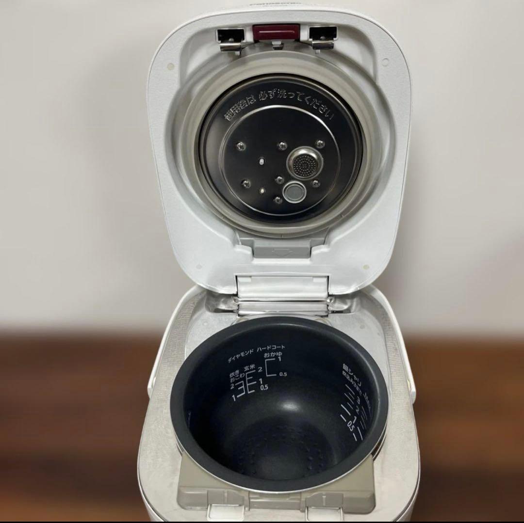 【美品】Panasonic SR-SJW058 IH炊飯器 Wおどり炊き