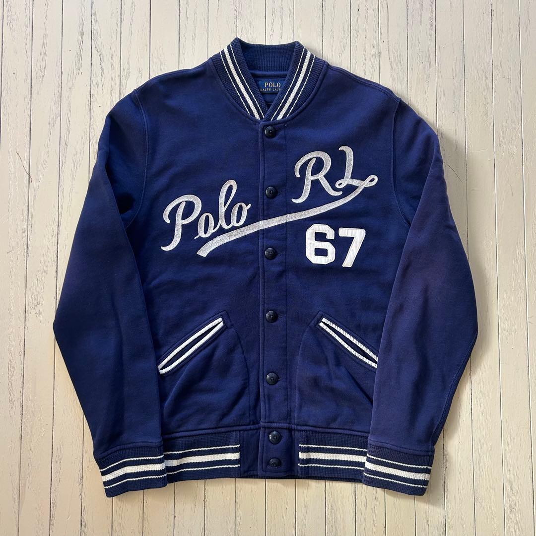 美品 Polo by Ralph Lauren スウェットスタジャン 現行