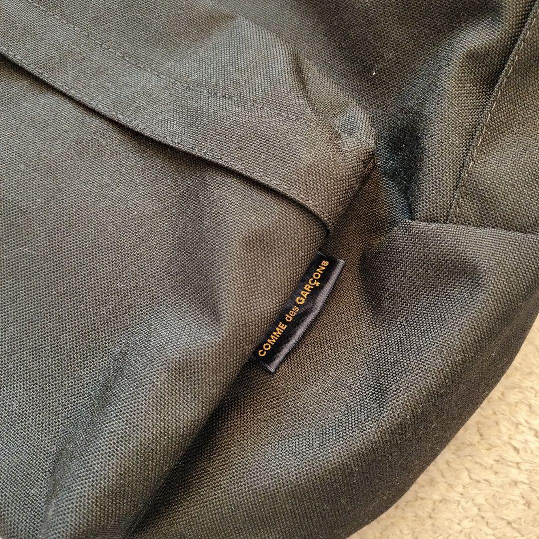 コムデギャルソンCOMME des GARÇONS 定番レザーリュックブラック大