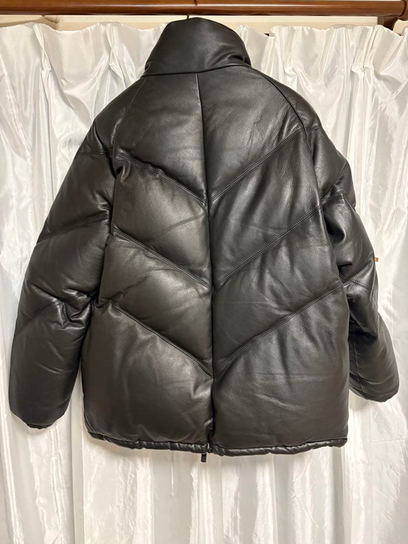 MANASTASH/マナスタッシュ/ V LEATHER DOWN JACKET