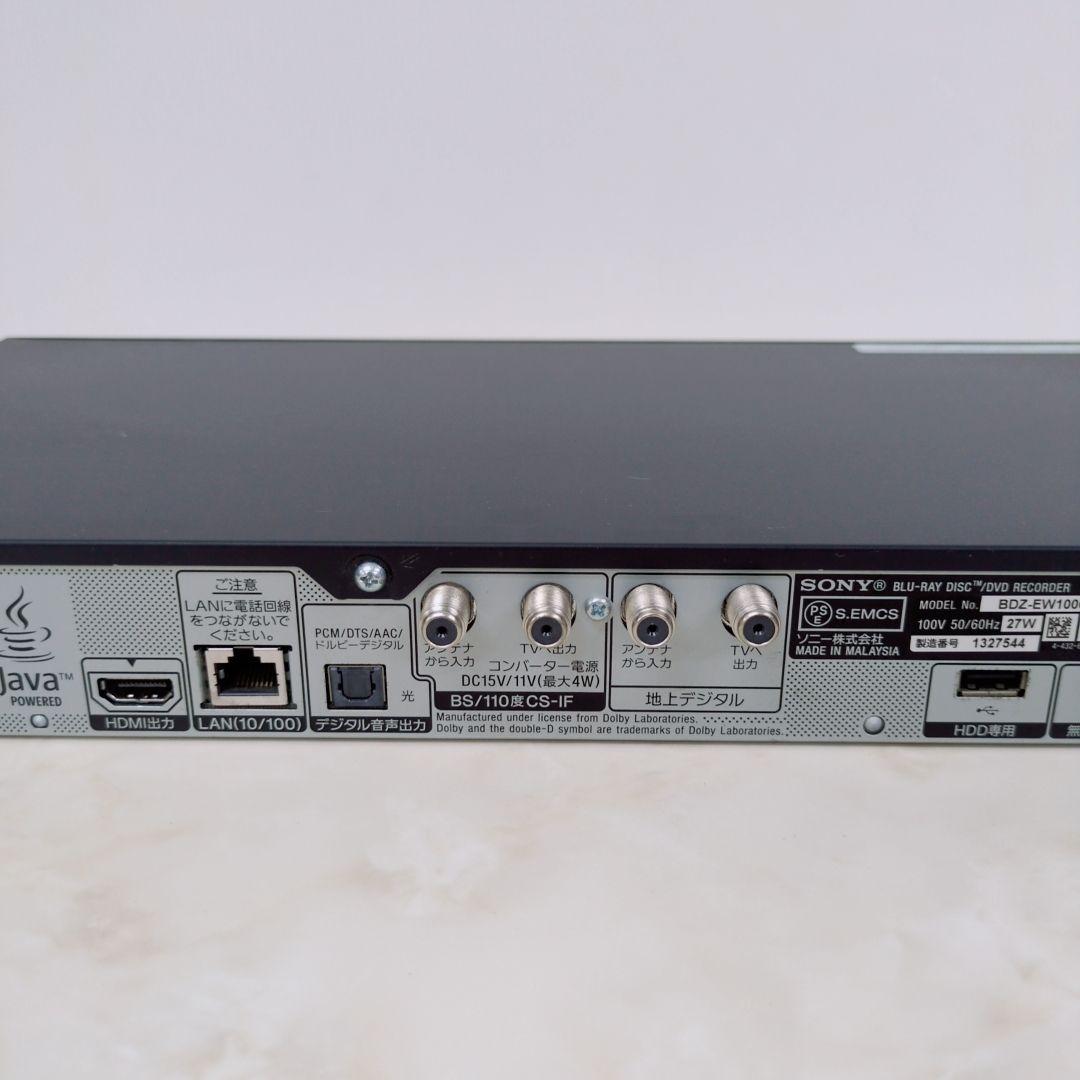 SONY ブルーレイプレーヤー　BDZ-EW1000
