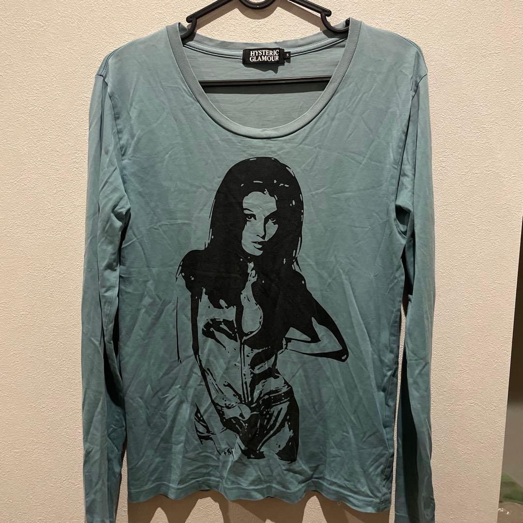 【希少】ヒステリックグラマー　ヒスガール　ガールプリント　長袖Tシャツ