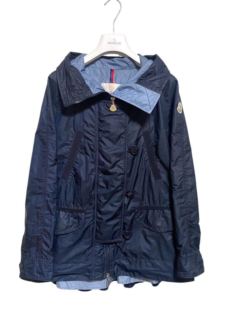 値下げ＊MONCLER モンクレール＊LEFOL スプリングコート 背面プリーツ