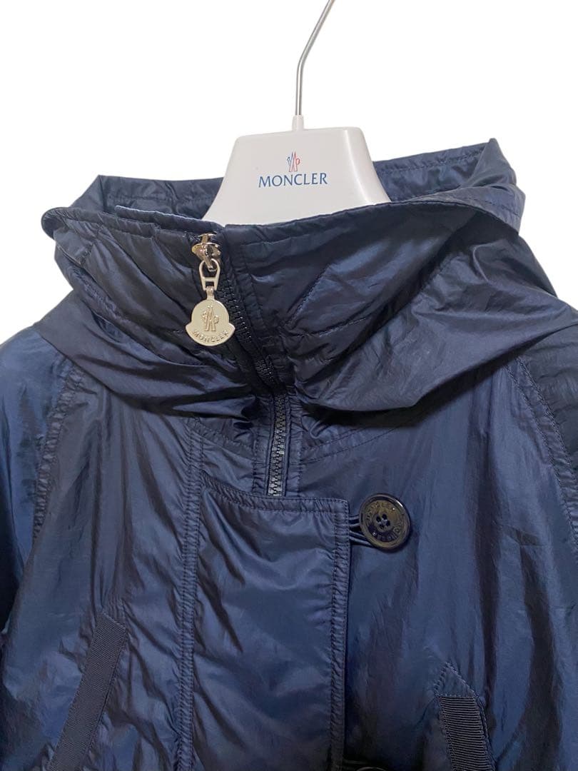 値下げ＊MONCLER モンクレール＊LEFOL スプリングコート 背面プリーツ