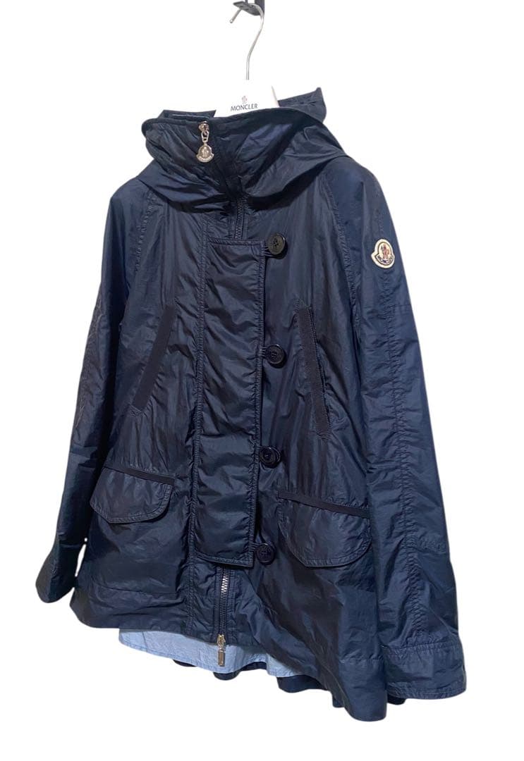値下げ＊MONCLER モンクレール＊LEFOL スプリングコート 背面プリーツ
