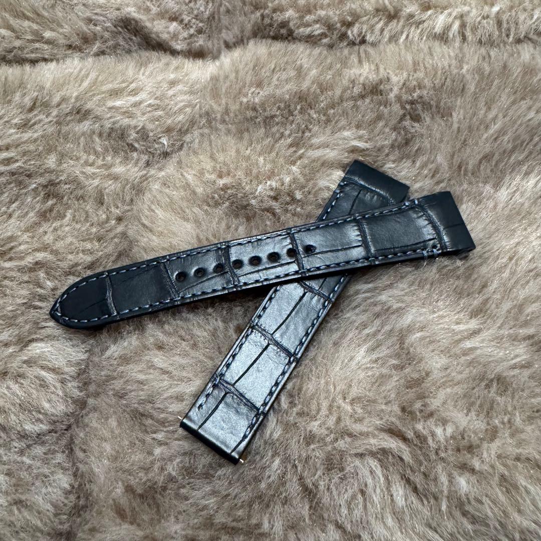 【Cartier サントスMM専用】純正レザーベルト