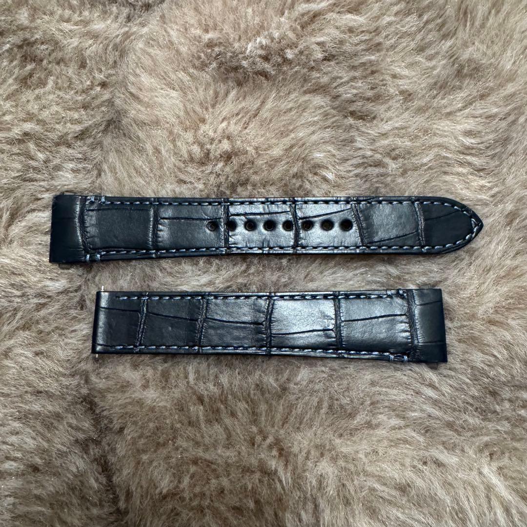 【Cartier サントスMM専用】純正レザーベルト