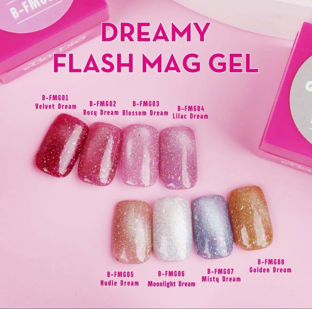 Barbie Flash mag gel 8色セット