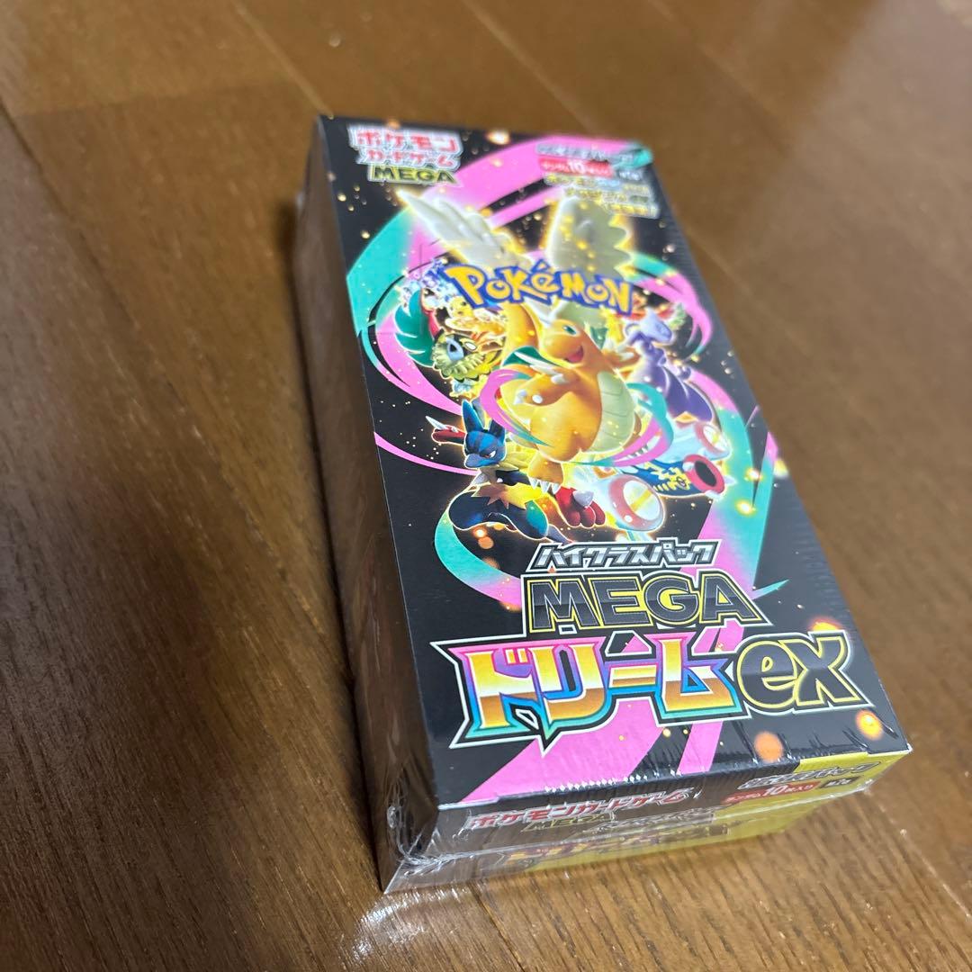 ポケモンカード　メガドリームex 1BOX シュリン付き　未開封ボックス
