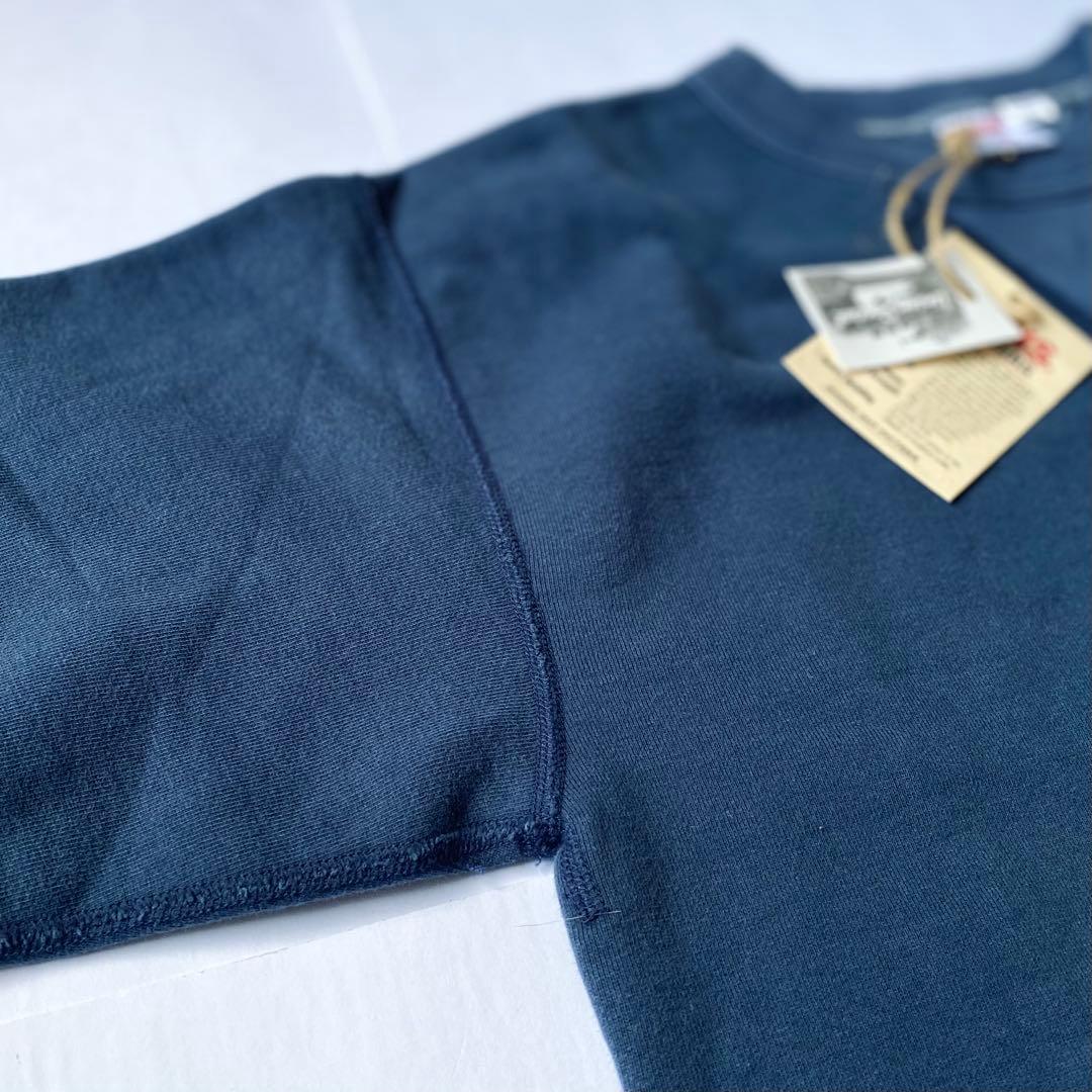 新品 BARNS ユニオンメイド クルーネックスウエット 日本製 JAPAN