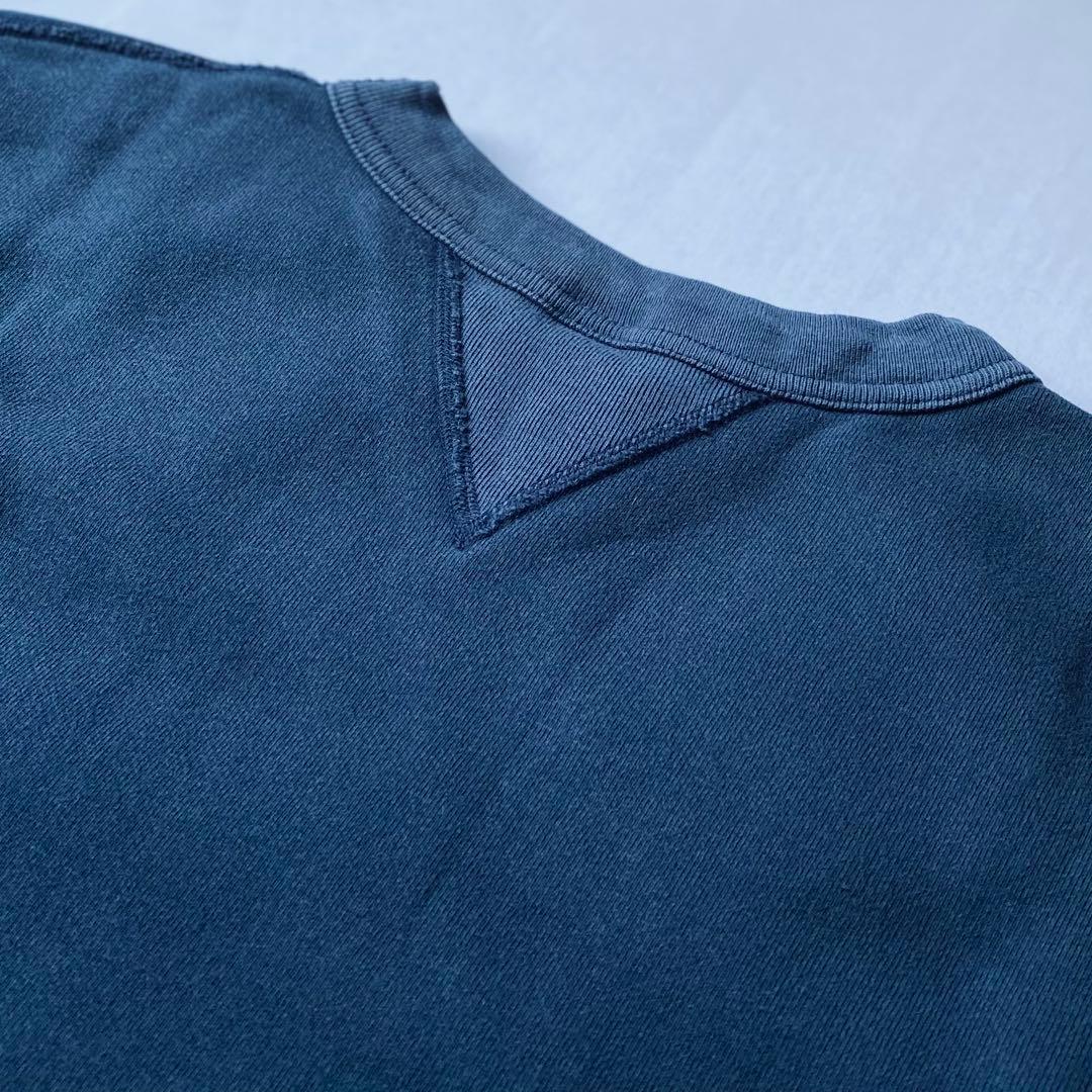 新品 BARNS ユニオンメイド クルーネックスウエット 日本製 JAPAN