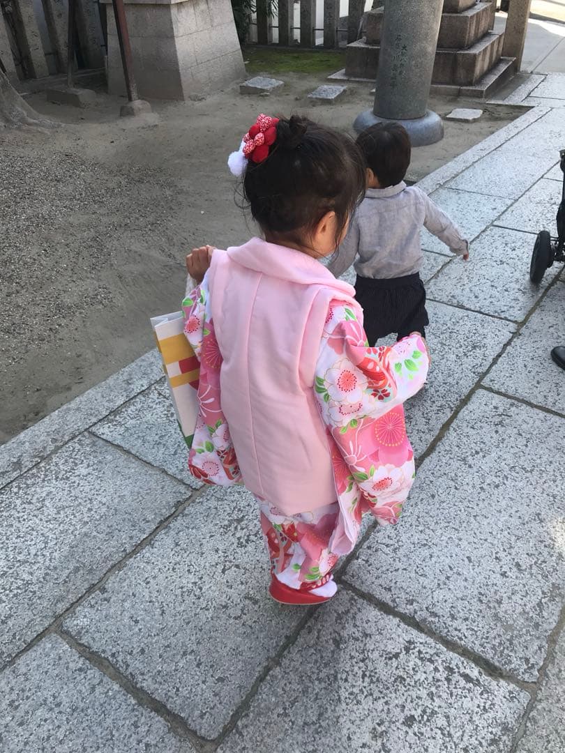 七五三　3歳　女の子　着物セット