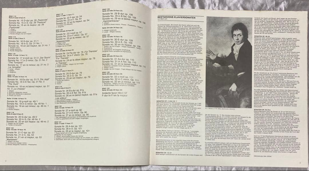 ブレンデル／ベートーヴェン 　　　　　 ピアノ・ソナタ全集LP13枚 オランダ盤