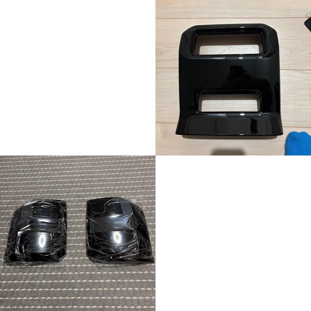 ランドクルーザー250　テールランプスモークカバーセンターコンソールカバーセット