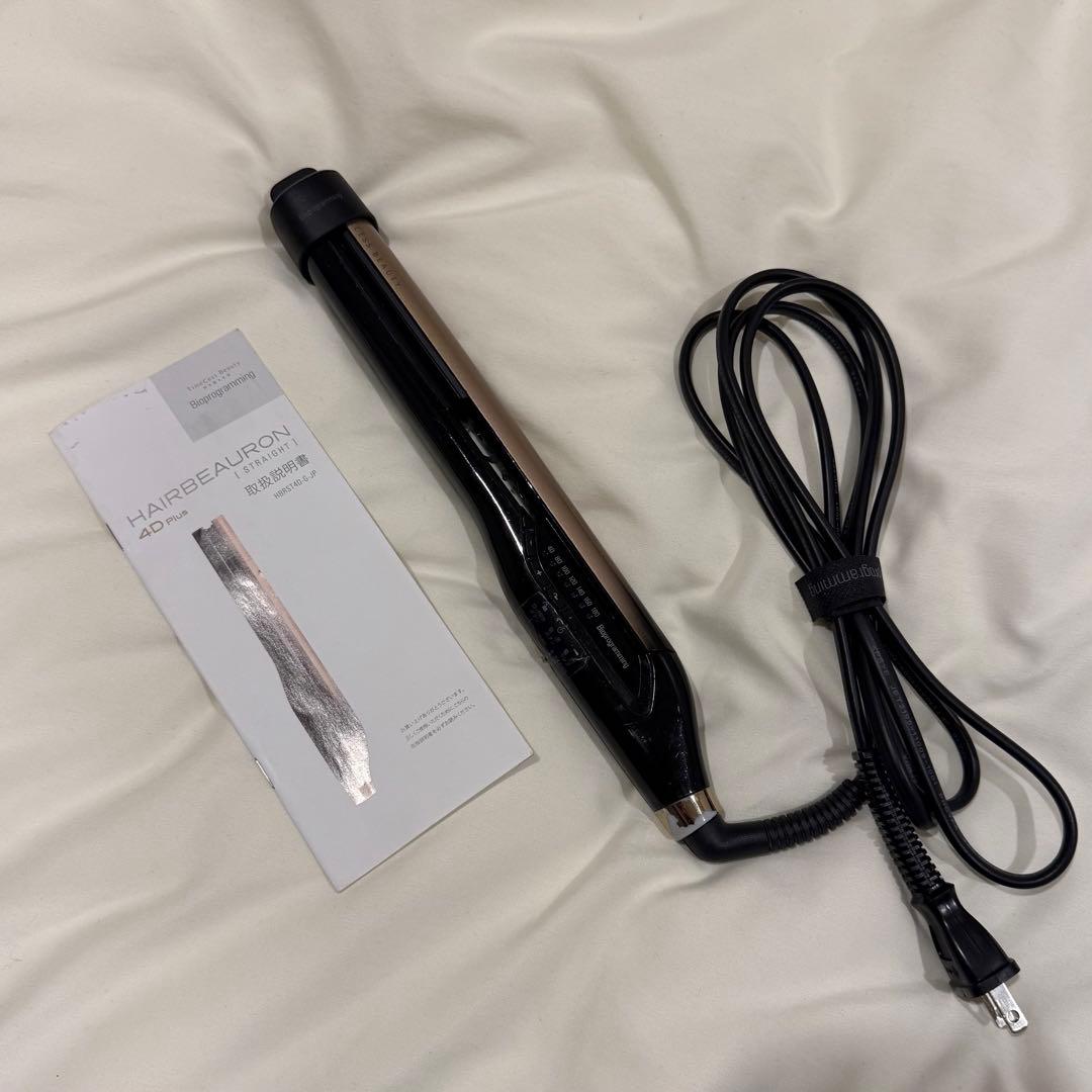 【ジャンク品】ヘアビューロン4D ストレートヘアアイロン
