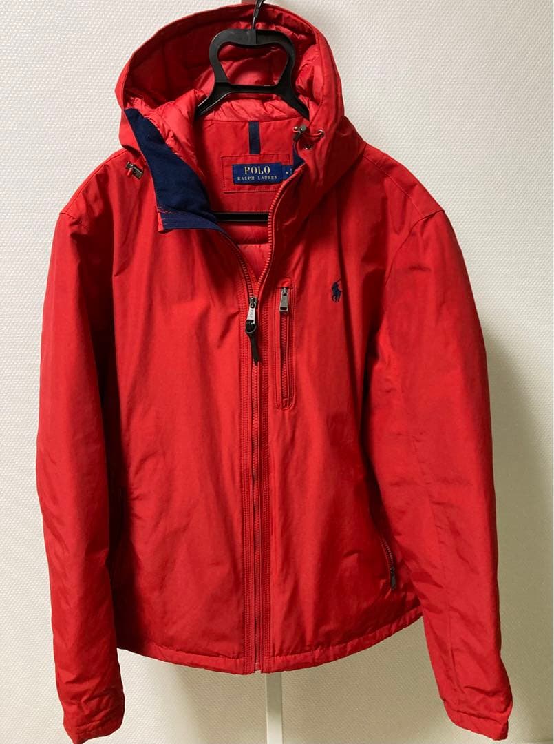 新品同様　人気の赤❣️ポロラルフローレンのダウンジャケット