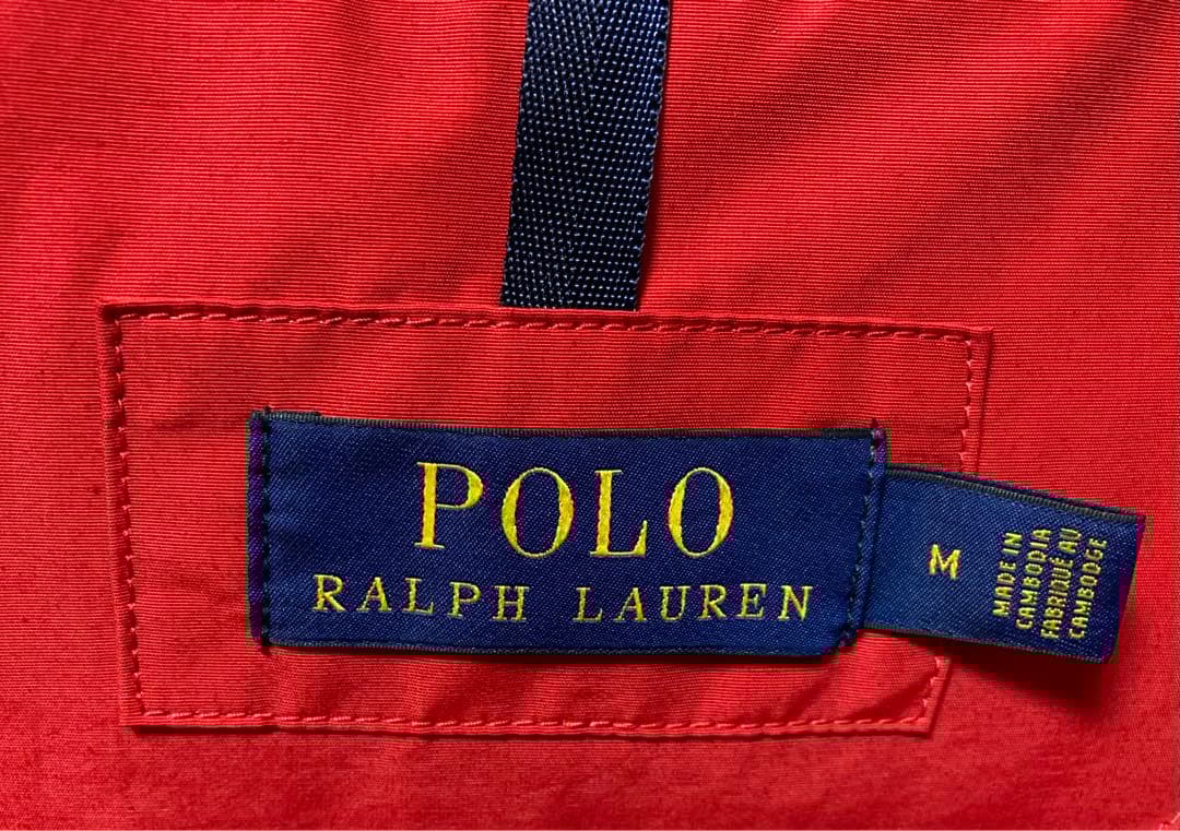 新品同様　人気の赤❣️ポロラルフローレンのダウンジャケット