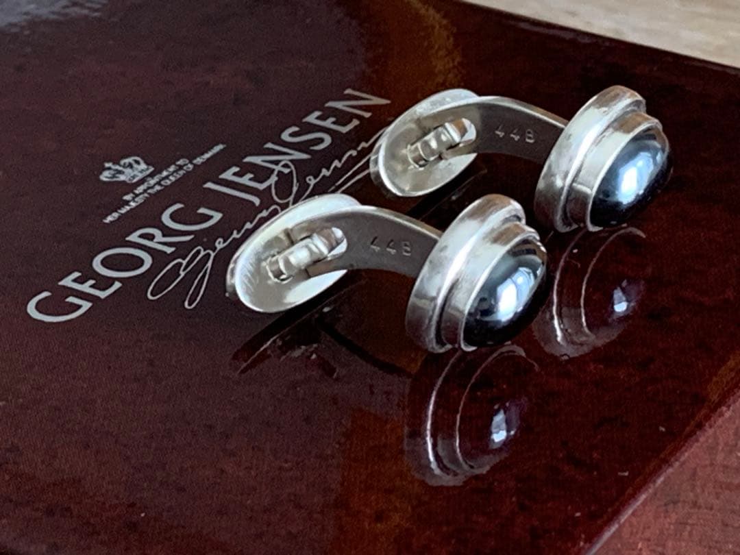   カフリンクス 44B ヘマタイトモデル