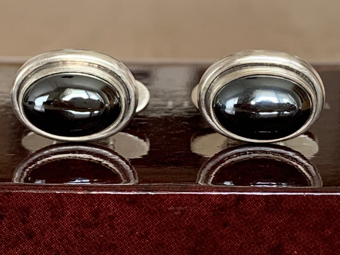   カフリンクス 44B ヘマタイトモデル