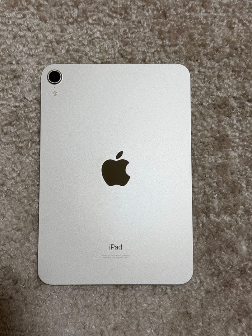【美品】Apple iPad mini（第6世代） スターライト 本体