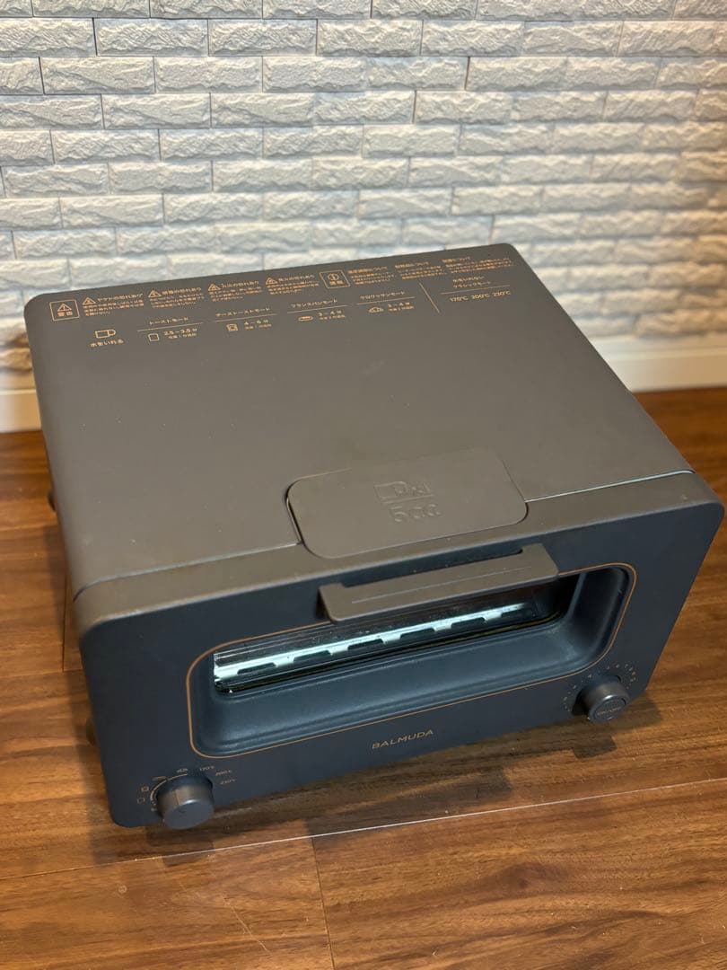 BALMUDA トースター　ブラック　K05A-BK